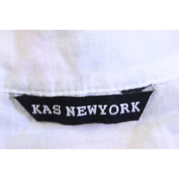 KAS New York Women's S Heavy Beaded Neck Brightly Colored Boho Cruise Dress - Picture 5 of 6